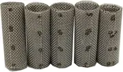 ZFGVGNMTYA 5PCS 24mm Long 9mm Diameter Burner Combustion Chamber FeCrAl Strainer Fit for B4/B5/WS/WSC Heater Components