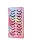 Eyelash Extensions Set 10 Pairs of Natural Look Lashes for Makeup Lovers