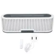 200ml Flame Aromatherapy Machine Colorful Humidifier 100-240V White US Plug