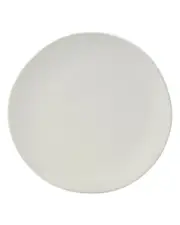 10 Strawberry Street Wave Matte Set of Six 10.75in Dinner Plates