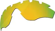 [Boldbright] 1.8MM Replacement Lenses Compatible with Oakley M2 Frame Vented Sunglasses - 24K Gold