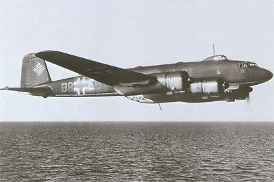 German WW II Photo --- FOCKE-WULF FW-200C-1 CONDOR BOMBER