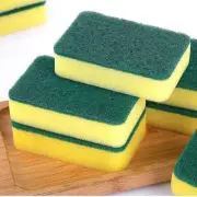 12 Pcs Scouring Pads Sponge Cleaners Dishwashing Dryer Cleaning