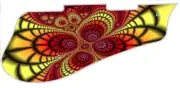 Pickguard Pick Guard 5120 Graphical Graphic Guitar Fractal 1