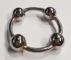 Hell's Couture Men's Steel Glans Cock Ring