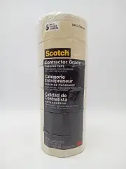 Scotch Contractor Grade Masking Tape 1.88 in x 60.1 yd 6 Rolls