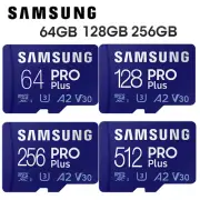 Samsung PRO Plus 64G 128G 256G 512GB Micro SD Car SDXC Class 10 Memory Card