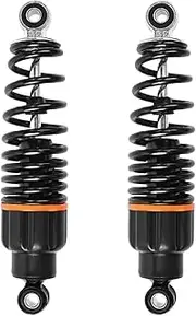 Rissunkv Rear Shocks Absorber | Bike Rear Suspension Spring Shocks Absorber,Adjustable Mechanical Damping Kit for Electric Bike Motorcycles Biking Riding Family Garage