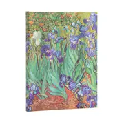 Van Goghs Irises Ultra Lined Hardcover Journal