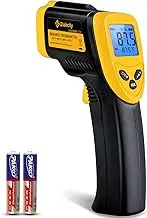 Etekcity Infrared Thermometer Upgrade 774, Heat Temperature Temp Gun for Cooking, Laser IR Surface Tool for Pizza, Griddle, Grill, HVAC, Engine, Accessories, -58°F to 842°F, Yellow