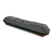 Havit M20 Desktop Speaker Wired bluetooth Soundbar Dual Full-frequency Speakers Dual Bass Diaphragm RGB Light EQ Tunning