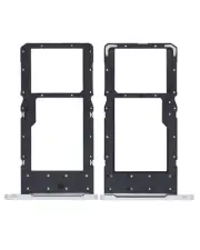 Sim Card Tray For Samsung Galaxy Tab A7 Lite (T225) (Silver) (4G Version)