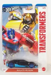 Transformers 4/5 Bugatti Veyron Hot Wheels 1/64 Brand New In Box