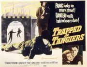 Trapped In Tangiers poster Genevieve Page Edmund Purdom 1957 Old Movie Photo