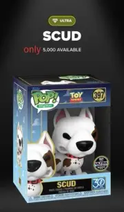 SCUD Toy Story Digital NFT Funko for you to Redeem / Token Limited to 5000