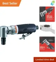Powerful 20,000 RPM Air Angle Die Grinder, 0.33 HP, Compact, Rear Exhaust Tool