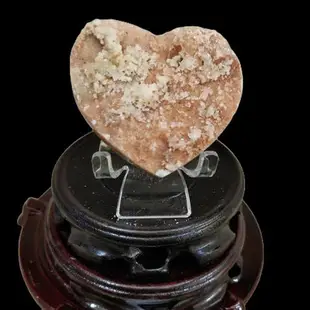 雙面晶體 愛心 馬卡龍 細晶體 小愛心 礦石 水晶 原礦 水晶 原石 標本 消磁石 收藏 M15Z  風水
