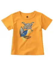 Tea Collection Fun Frog Graphic T-Shirt