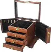 [Fiocias] Elegant Solid Wood Jewelry Box to Store Your Treasures
