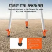 Adjustable Laser Level Tripod Stand with Dual Clamp Locking, 0.42-1.67m Height
