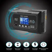Battery Charger 12/24V Fully Automatic Adjustable Current Lithium LiFePO4 KoOOp