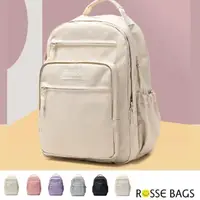 在飛比找momo購物網優惠-【Rosse Bags】日本糖果色系防潑水雙肩後背包(現+預