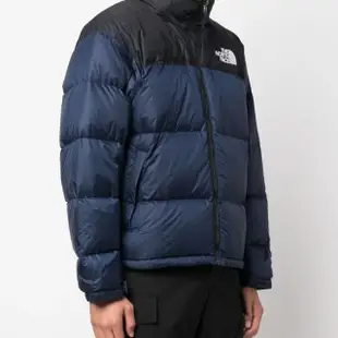 【The North Face】TNF 羽絨外套 M 1996 RETRO NUPTSE JACKET 男 藍黑(NF0A3C8D92A)