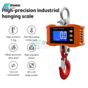 LCD Digital Crane Scale Heavy Duty Electronic Hook Hanging Scale 1000kg
