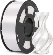 1.75mm 3D Printer Filament Silk - White 1KG
