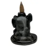 Porcelain Ghost Waterfall Backflow Incense Burner