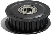 1pcs XL16 Teeth Transmisson Bore 5/6/7/8/9/10/12/15mm XL16 Teeth Idler Pulley Synchronous Gear Wheel Idler Pulley(5mm,Without Teeth/11mm)