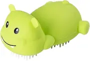 PLAFOPE Silicone Scalp Scrubber Brush for Comfortable Shower Shampoo Massage Comb for Gentle Scalp Care Durable and Practical Bathing Tool Hippo