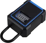 Hanging Metal Key Lock Box Secure Key Organizer with Combination Lock for Home Office Garage and More Versatile