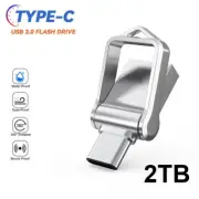 2TB Type C OTG USB Flash Pen Drive 2 in 1 Memory Stick Storage For Type-C Phone