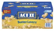 ACT II Butter Lovers Microwave Popcorn (2.75 oz., 32 pk.) FAST FREE SHIPING