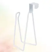 Toilet Paper Holder Stand Towel Hanging Rack Punch-free Storage