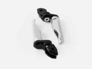 Royal Enfield Interceptor 650 TEC Silver Foot Pegs Brake & Gear Lever Set 40mm