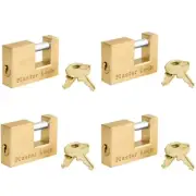 Master Lock 605DAT Trailer Coupler Padlock - 4 Pack