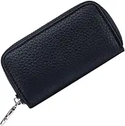 COMPUKAS Key Wallet Holder Soft Leather Key Case Pouch with Buckle Durable Key Organizer for Car Keys House Keys and More Stylish and Functional for All Occasions