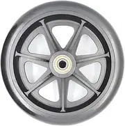 Cosen 6 inch Replacement Wheels for rollator Walker,Parts,Accessories,Rollator/Wheelchair/Walker Generic 6 inch Wheels,Front and Rear 6” Rollator Replacement Wheel Assembly-1Ea