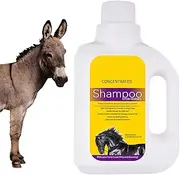 Horse Whiten Shampoo - Horse Coat Cleaner | Body Wash Supplies 1L Hair Care Pet Shower Gel for Dogs Cleaning Tail Mane Skin