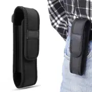 Tactical EDC Pouch Nylon Folding Knife Flashlight Sheath Camping Outdoor Holster