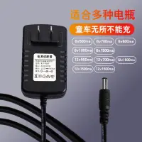 在飛比找蝦皮購物優惠-兒童電動車充電器6v童車電池摩托玩具車12V遙控汽車電瓶充電