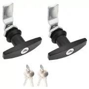 T-Handle Door Lock Truck Locking with 2 Keys for Most of Truck 4861