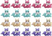 Adorable Animals Erasers Pcs Set Cartoon Squirrel Erasers Present for Students Random