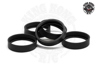 Leopard Tank Tires (28pcs) for Tamiya 56020 1/16 Leopard 2 A6 RC Tank Road Wheel