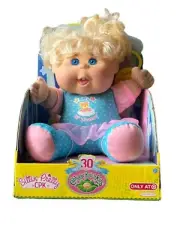 Cabbage Patch Kids Sittin' Pretty Doll 2013 Blonde Hair Blue Eyes NIB New Target