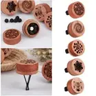 Carved Aromatherapy Essential Oil Car Diffuser Wooden Car Aromatherapy Clip