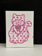 Vintage 80’s CTP City Slicker Sticker - “Patchwork Cat” - Rare & HTF