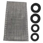 Zero Gravity Chair Replacement Fabric with Bungee Cord Kit, 17 Inch Wide